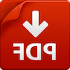 red 和 white pdf icon
